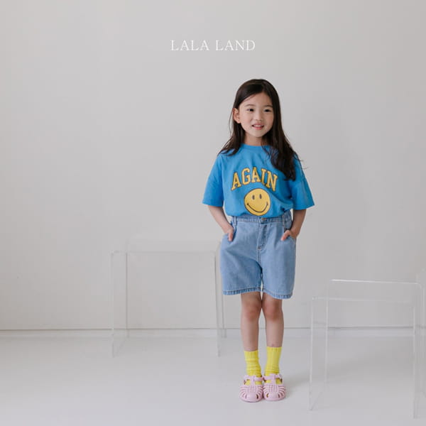 LALALAND - Korean Children Fashion - #Kfashion4kids - Shabu Denim Shorts - 6