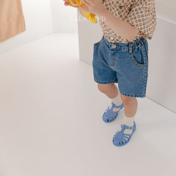 LALALAND - Korean Children Fashion - #Kfashion4kids - Shabu Denim Shorts - 9