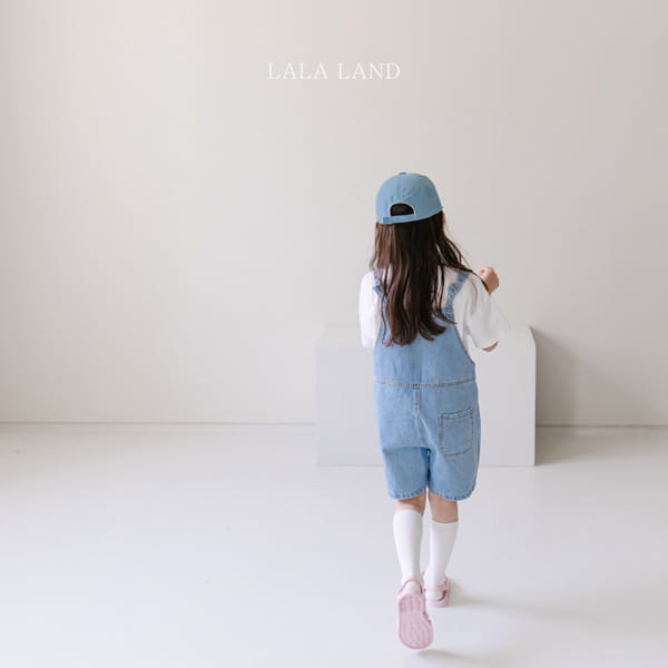 LALALAND - Korean Children Fashion - #Kfashion4kids - Denim Overall - 4