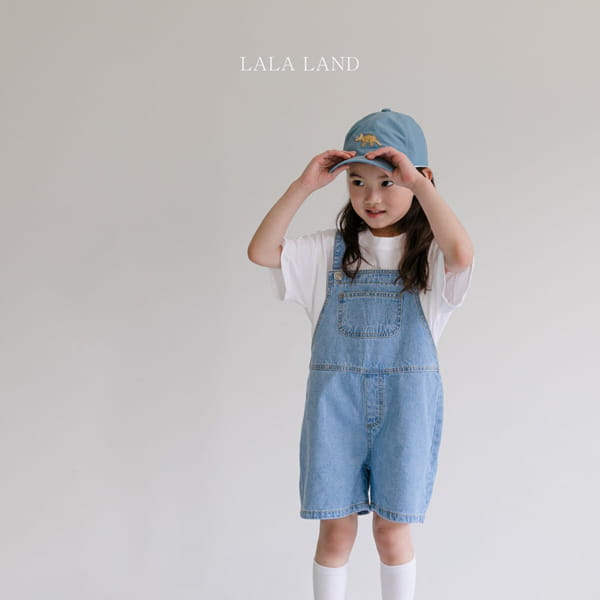 LALALAND - Korean Children Fashion - #Kfashion4kids - Denim Overall - 5