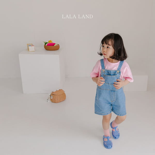 LALALAND - Korean Children Fashion - #Kfashion4kids - Denim Overall - 8