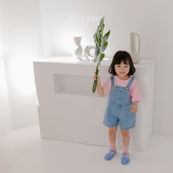 LALALAND - Korean Children Fashion - #Kfashion4kids - Denim Overall - 9