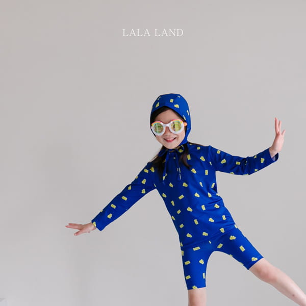 LALALAND - Korean Children Fashion - #Kfashion4kids - Jelly Bear Rashguard with Bonnet - 7