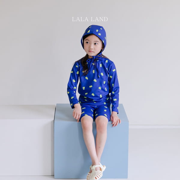 LALALAND - Korean Children Fashion - #Kfashion4kids - Jelly Bear Rashguard with Bonnet - 9