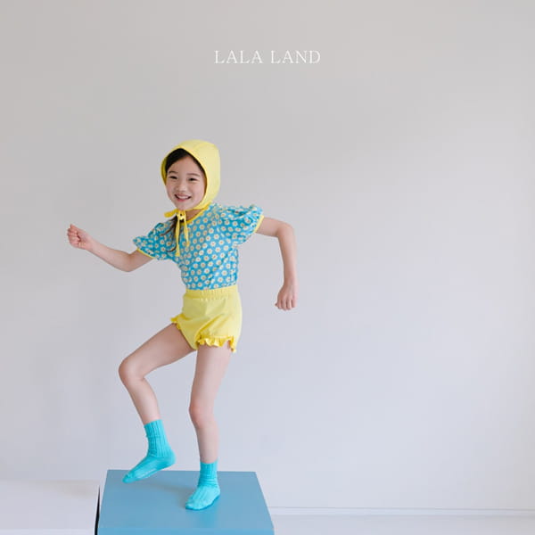 LALALAND - Korean Children Fashion - #Kfashion4kids - Suzie Swimwear with Bonnet - 2