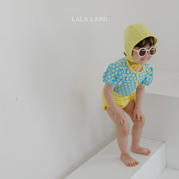 LALALAND - Korean Children Fashion - #Kfashion4kids - Suzie Swimwear with Bonnet - 8