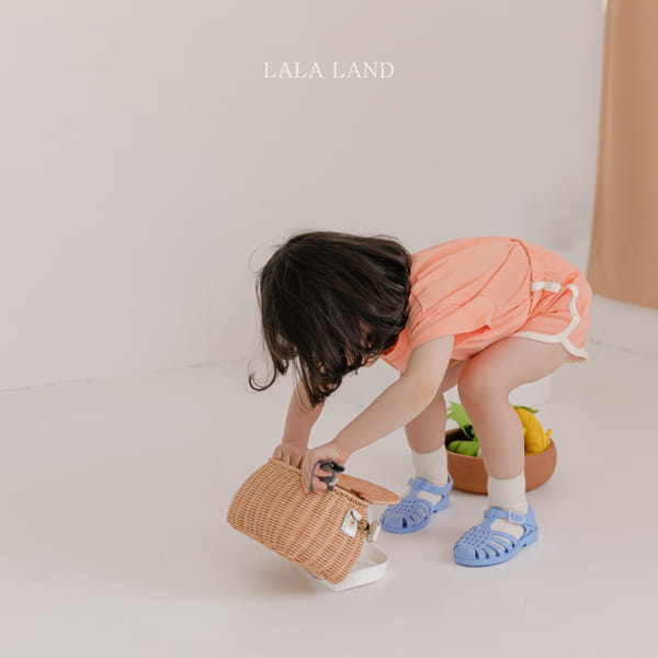 LALALAND - Korean Children Fashion - #Kfashion4kids - Lala Bear Top Bottom Set - 5