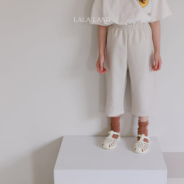 LALALAND - Korean Children Fashion - #Kfashion4kids - Checomi Top Bottom Set - 5