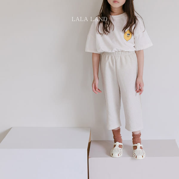 LALALAND - Korean Children Fashion - #Kfashion4kids - Checomi Top Bottom Set - 7
