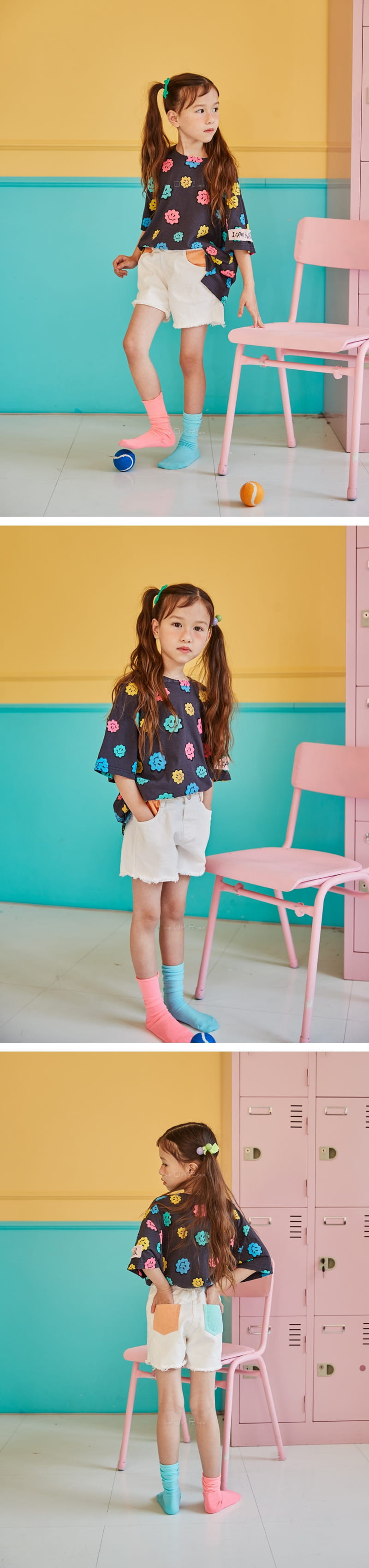 LILAS - Korean Children Fashion - #Kfashion4kids - Vivid Shorts