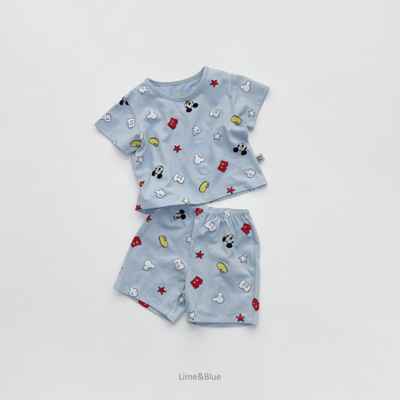 LIME & BLUE - Korean Children Fashion - #Kfashion4kids - Disney Mickey Best Easywear - 8