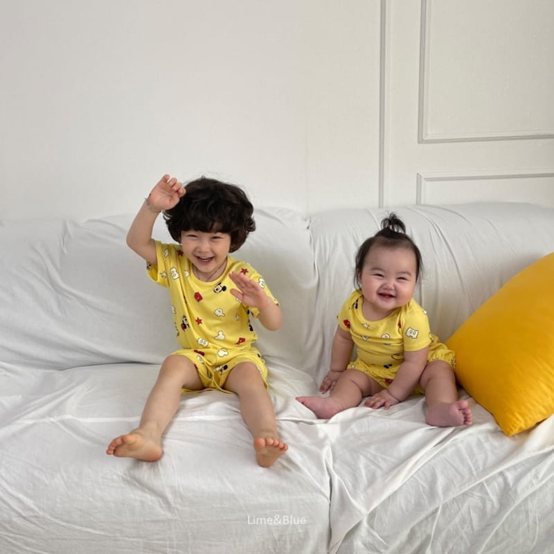 LIME & BLUE - Korean Children Fashion - #Kfashion4kids - Disney Mickey Best Easywear - 9