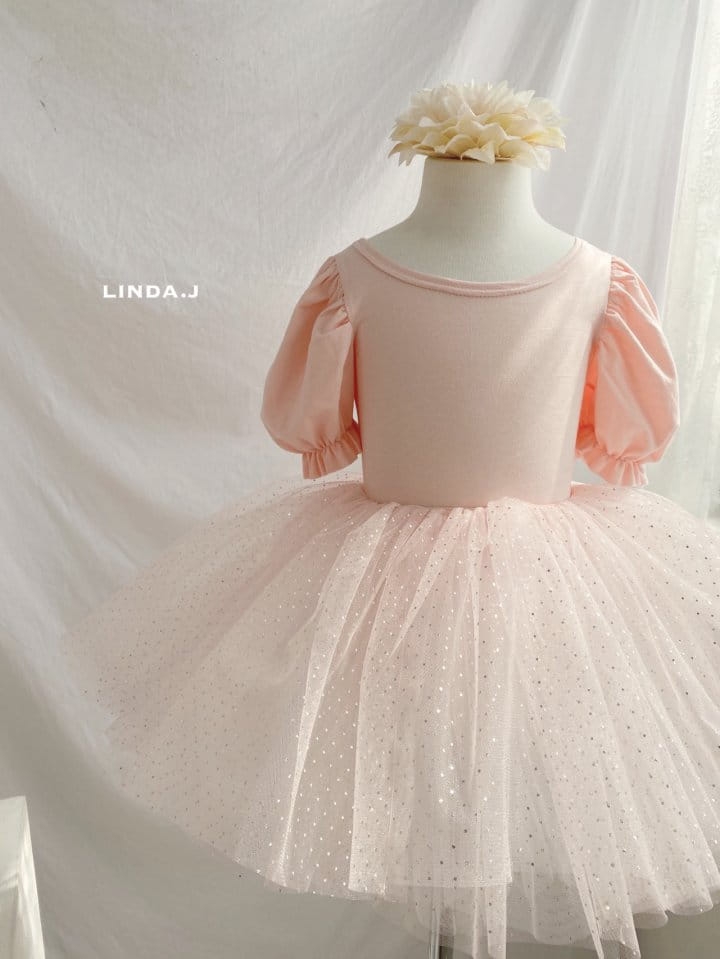 LINDA J - Korean Children Fashion - #Kfashion4kids - Emy Dot Baby Ballet Wear - 2