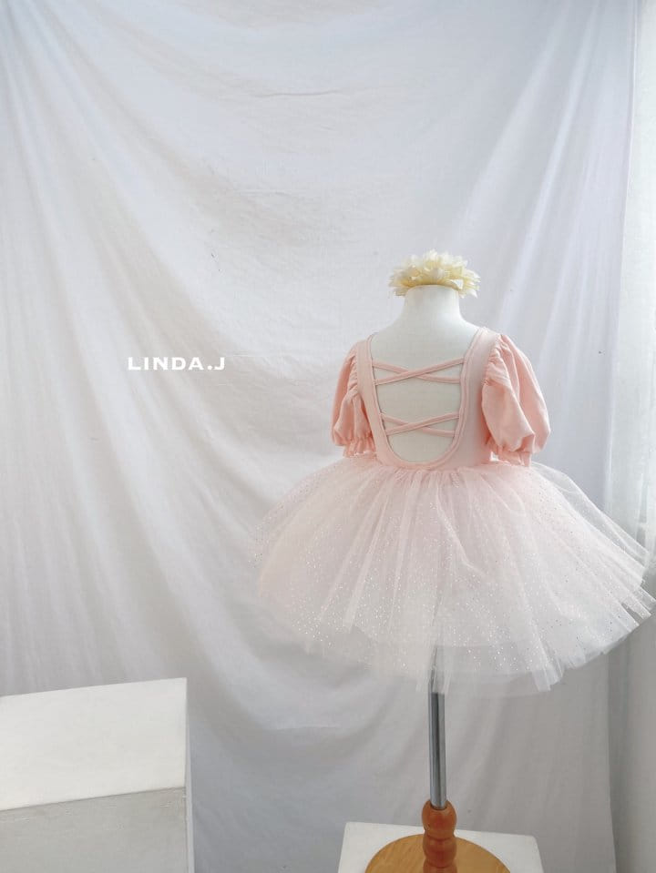 LINDA J - Korean Children Fashion - #Kfashion4kids - Emy Dot Baby Ballet Wear - 3
