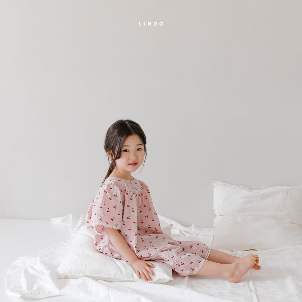 LINDO - Korean Children Fashion - #Kfashion4kids - Cherry Easywear - 2