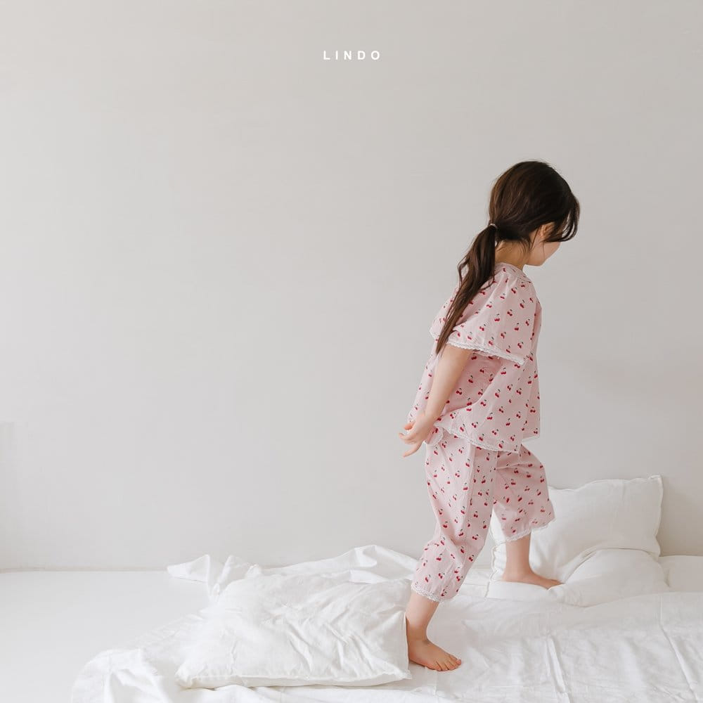 LINDO - Korean Children Fashion - #Kfashion4kids - Cherry Easywear - 3