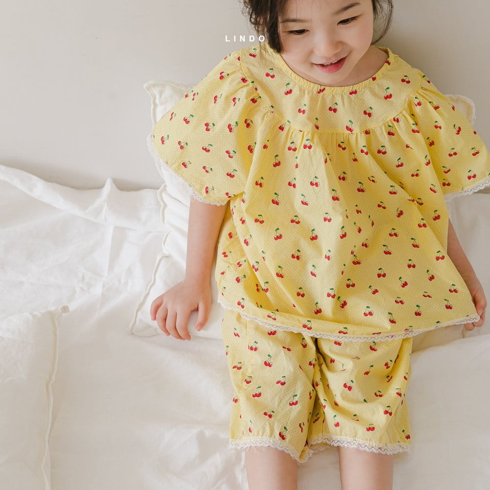 LINDO - Korean Children Fashion - #Kfashion4kids - Cherry Easywear - 8