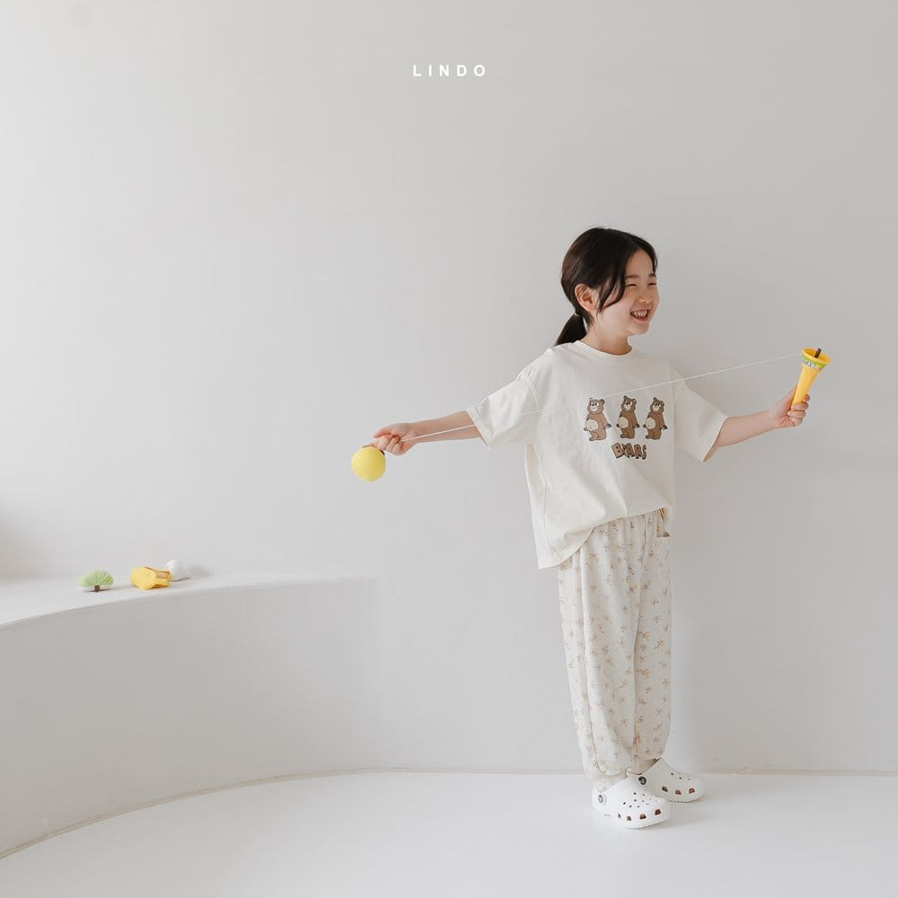 LINDO - Korean Children Fashion - #Kfashion4kids - Flower Pants - 2