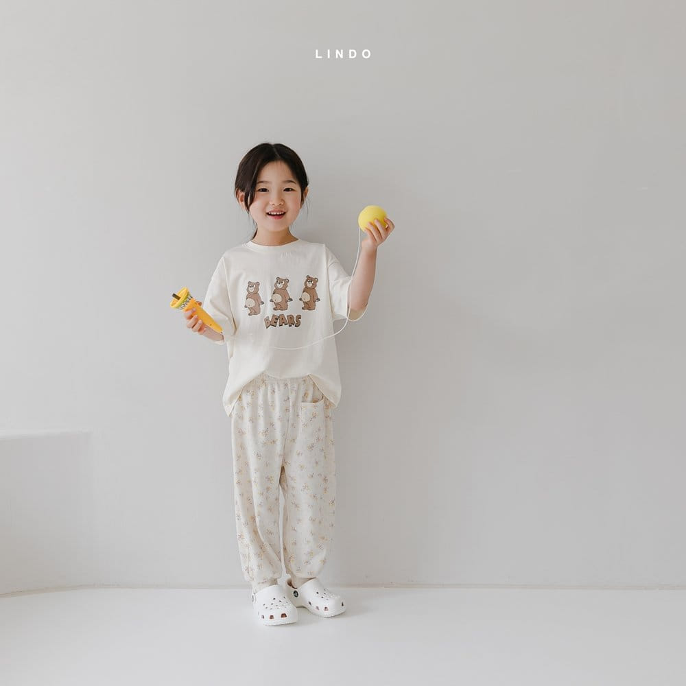 LINDO - Korean Children Fashion - #Kfashion4kids - Flower Pants - 3