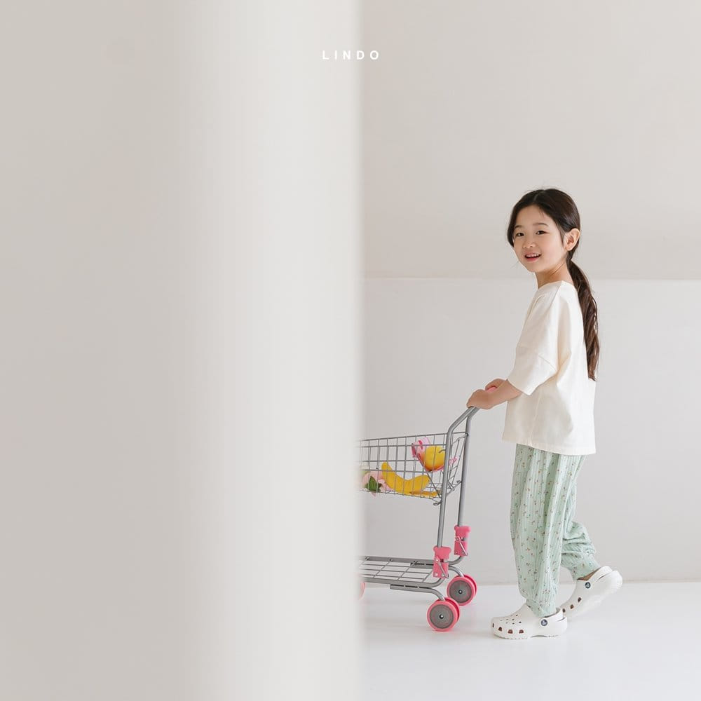 LINDO - Korean Children Fashion - #Kfashion4kids - Flower Pants - 9