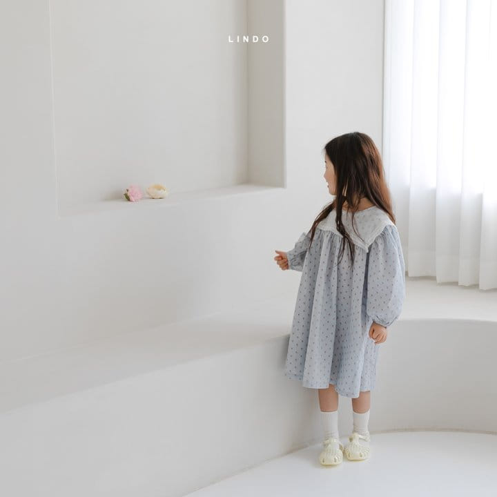 LINDO - Korean Children Fashion - #Kfashion4kids - Flower One-piece - 2