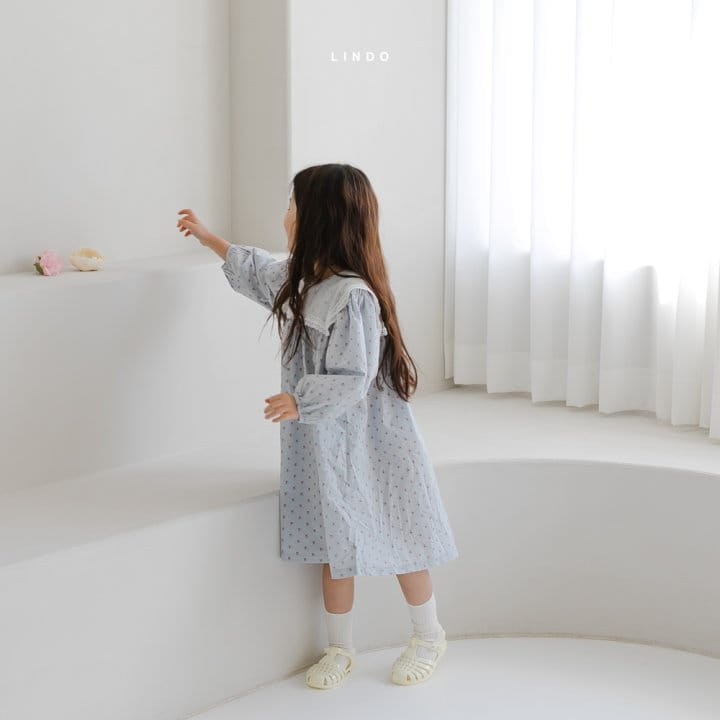 LINDO - Korean Children Fashion - #Kfashion4kids - Flower One-piece - 3