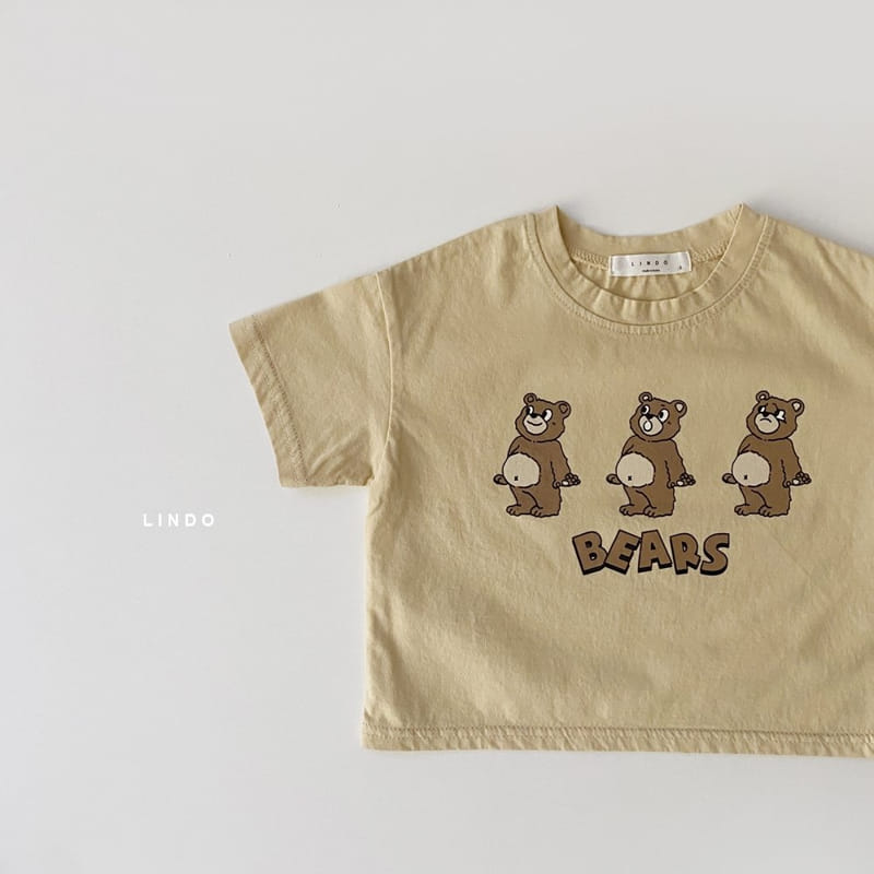 LINDO - Korean Children Fashion - #Kfashion4kids - 3 Bears Tee - 2