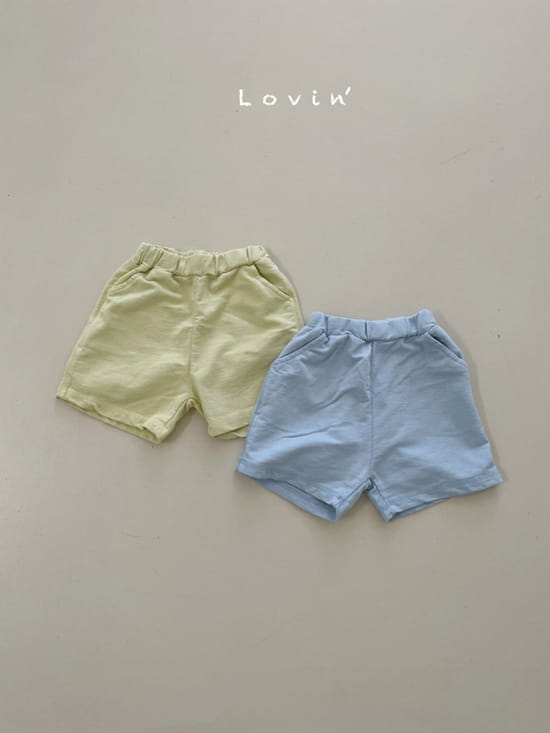 LOVIN - Korean Children Fashion - #Kfashion4kids - Stitch Shorts