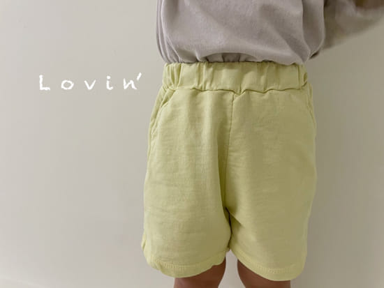 LOVIN - Korean Children Fashion - #Kfashion4kids - Stitch Shorts - 4