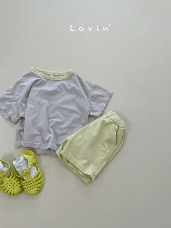LOVIN - Korean Children Fashion - #Kfashion4kids - Stitch Shorts - 6