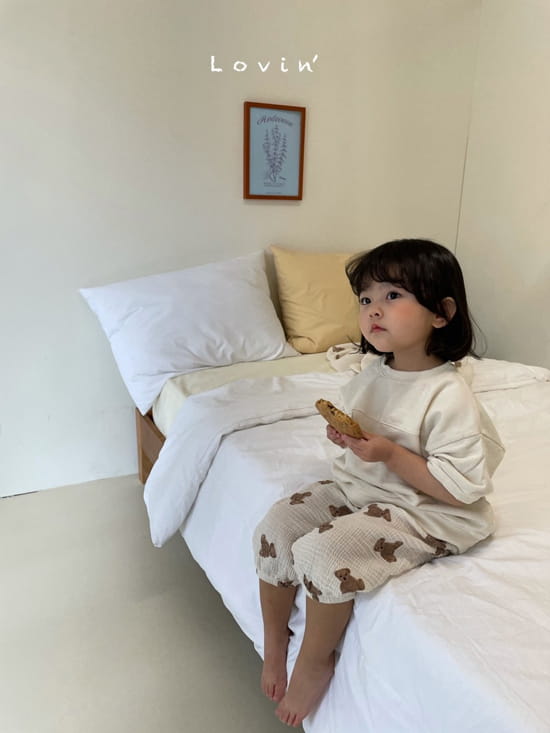 LOVIN - Korean Children Fashion - #Kfashion4kids - Bear Pants - 2