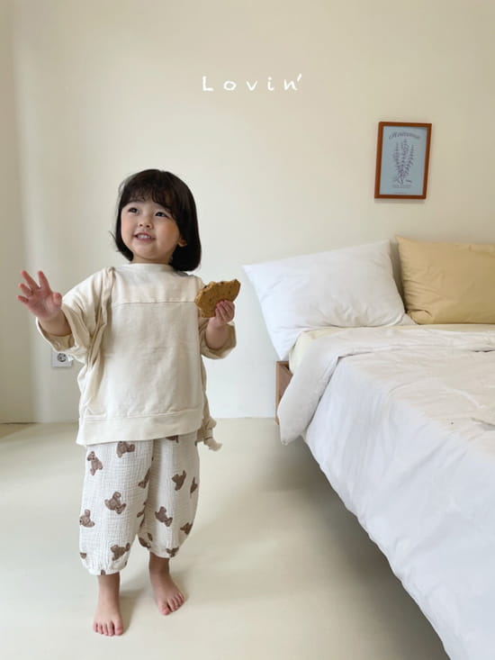 LOVIN - Korean Children Fashion - #Kfashion4kids - Bear Pants - 8