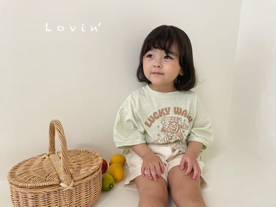 LOVIN - Korean Children Fashion - #Kfashion4kids - Washing Tee - 2