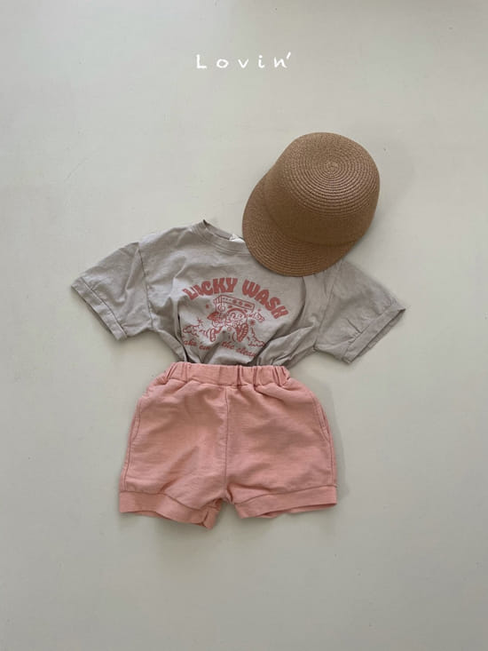 LOVIN - Korean Children Fashion - #Kfashion4kids - Washing Tee - 8