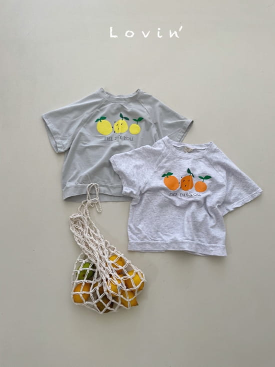 LOVIN - Korean Children Fashion - #Kfashion4kids - Fruite Tee