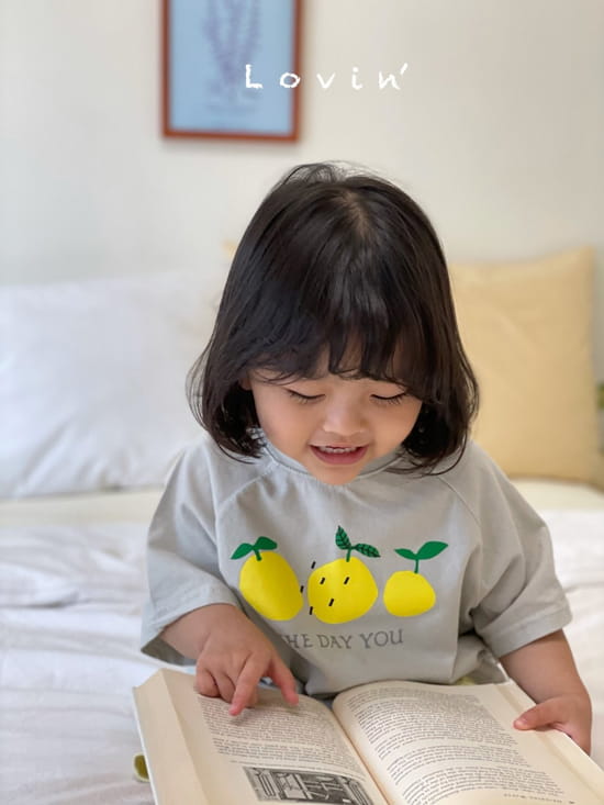 LOVIN - Korean Children Fashion - #Kfashion4kids - Fruite Tee - 5