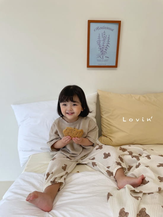 LOVIN - Korean Children Fashion - #Kfashion4kids - Bear Blanket - 5