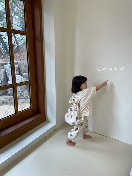 LOVIN - Korean Children Fashion - #Kfashion4kids - Bear Backpack - 2