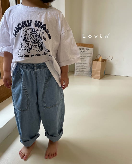 LOVIN - Korean Children Fashion - #Kfashion4kids - Joy Denim - 7