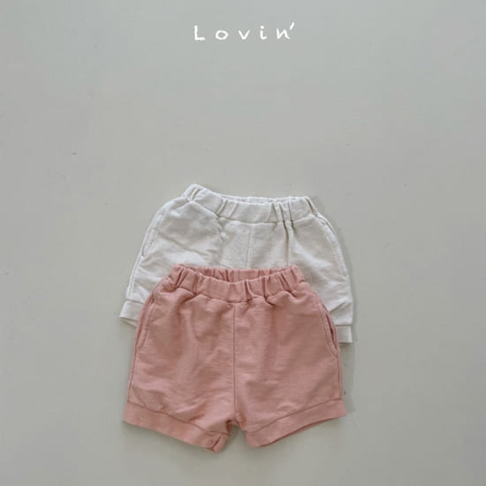 LOVIN - Korean Children Fashion - #Kfashion4kids - Soboro Shorts