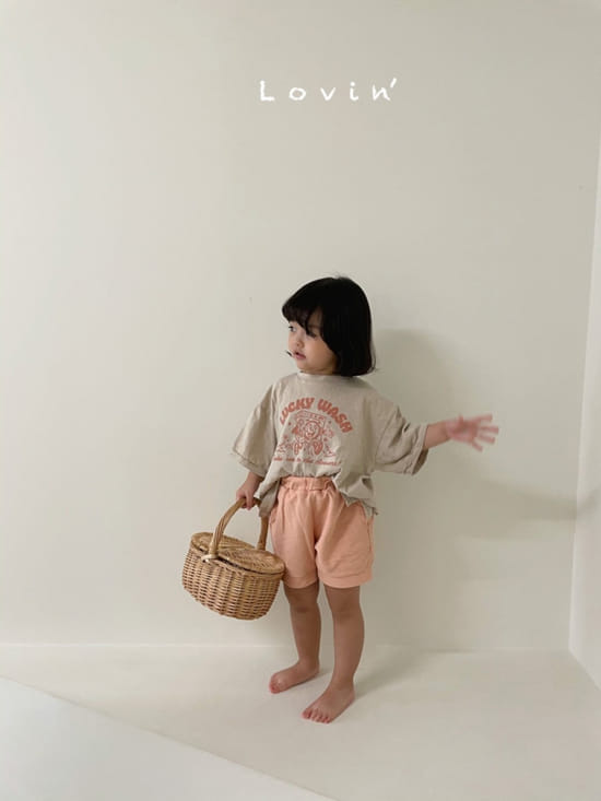 LOVIN - Korean Children Fashion - #Kfashion4kids - Soboro Shorts - 2