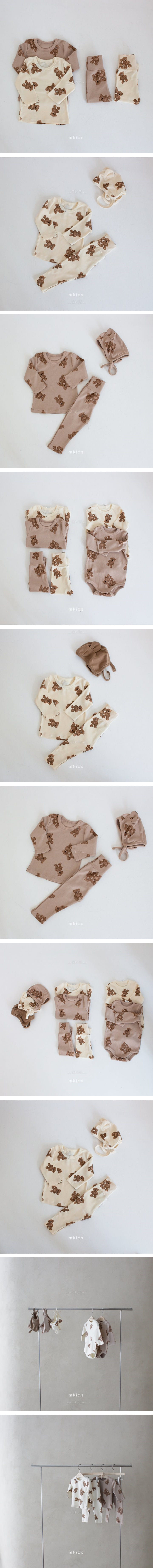M KIDS - Korean Children Fashion - #Kfashion4kids - Bear Easywear