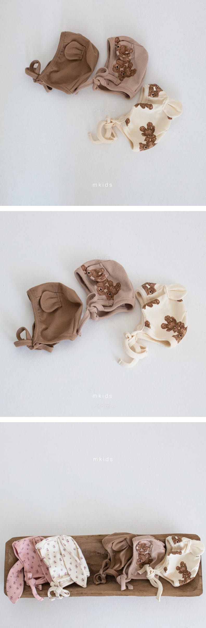 M KIDS - Korean Children Fashion - #Kfashion4kids - Bear Bonnet