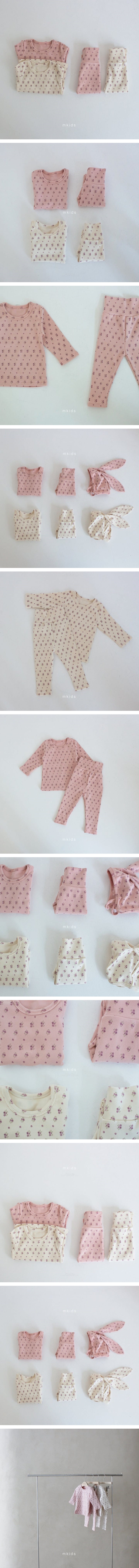 M KIDS - Korean Children Fashion - #Kfashion4kids - Flower Easywear