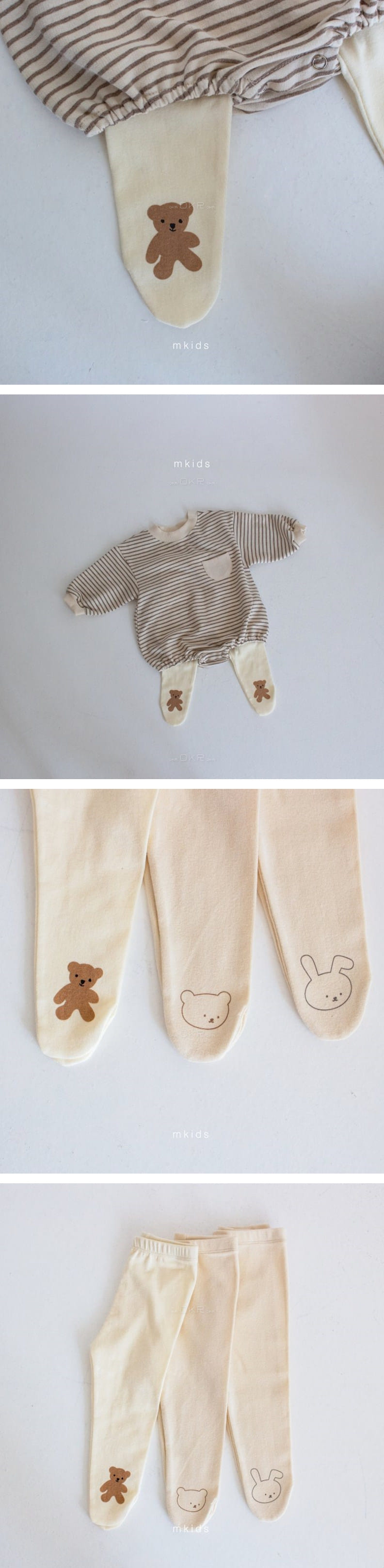 M KIDS - Korean Children Fashion - #Kfashion4kids - Teddy Foot Leggings