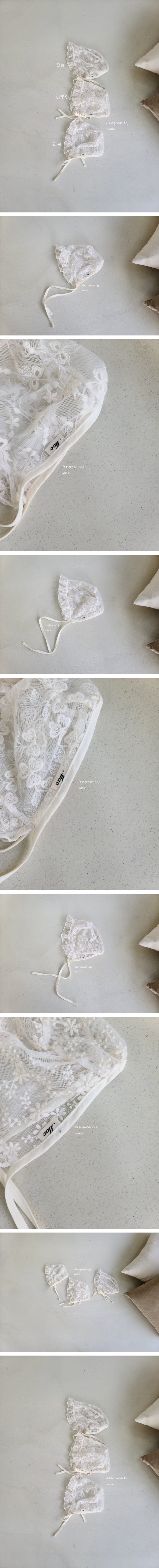 MAC - Korean Children Fashion - #Kfashion4kids - Lace Bonnet