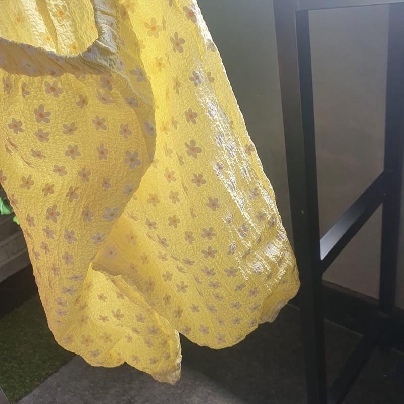 MARTIN - Korean Children Fashion - #Kfashion4kids - Egg Flower Loose Drawers - 3