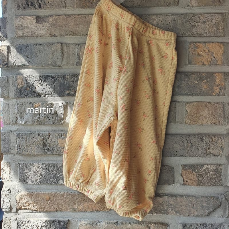 MARTIN - Korean Children Fashion - #Kfashion4kids - Jenny Flower Loose Drawers - 2