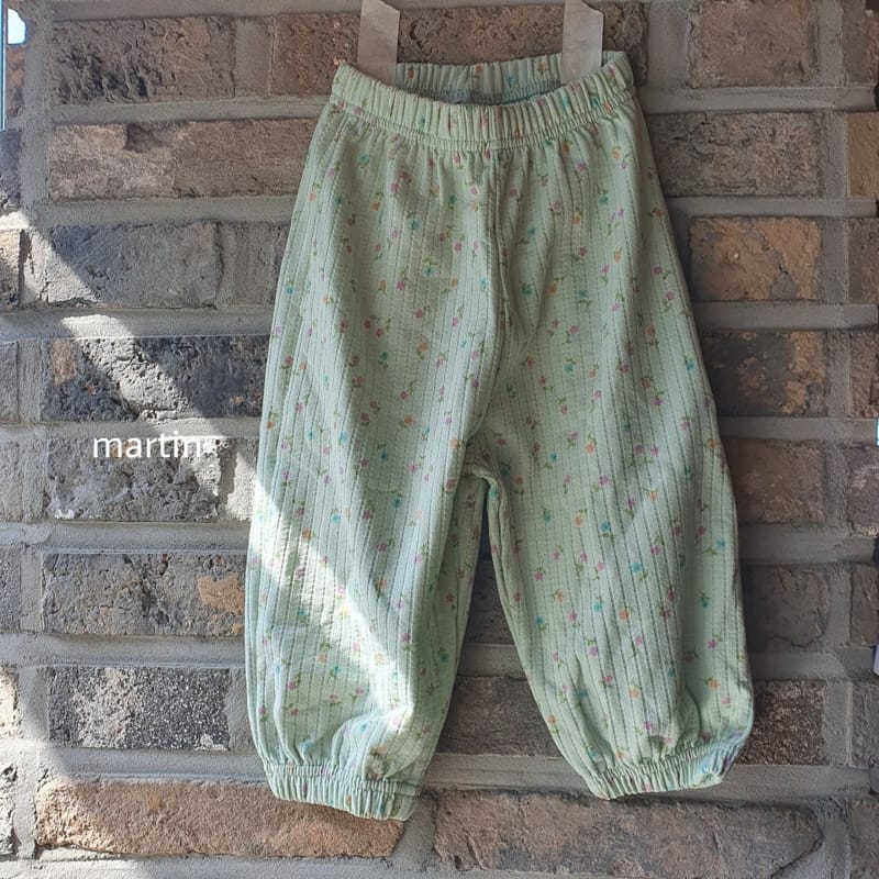 MARTIN - Korean Children Fashion - #Kfashion4kids - Freddie Flower Loose Drawers - 2