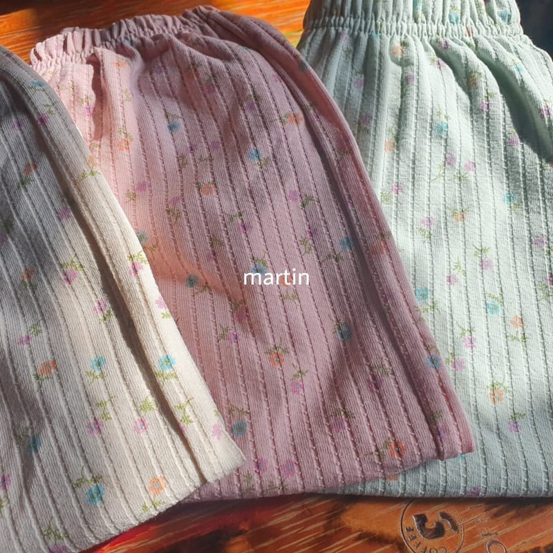 MARTIN - Korean Children Fashion - #Kfashion4kids - Freddie Flower Loose Drawers - 4